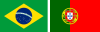 portugal y brazil banderas